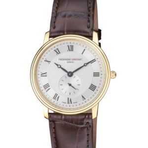 NWB!! Frederique Constant Gold Quartz Watch